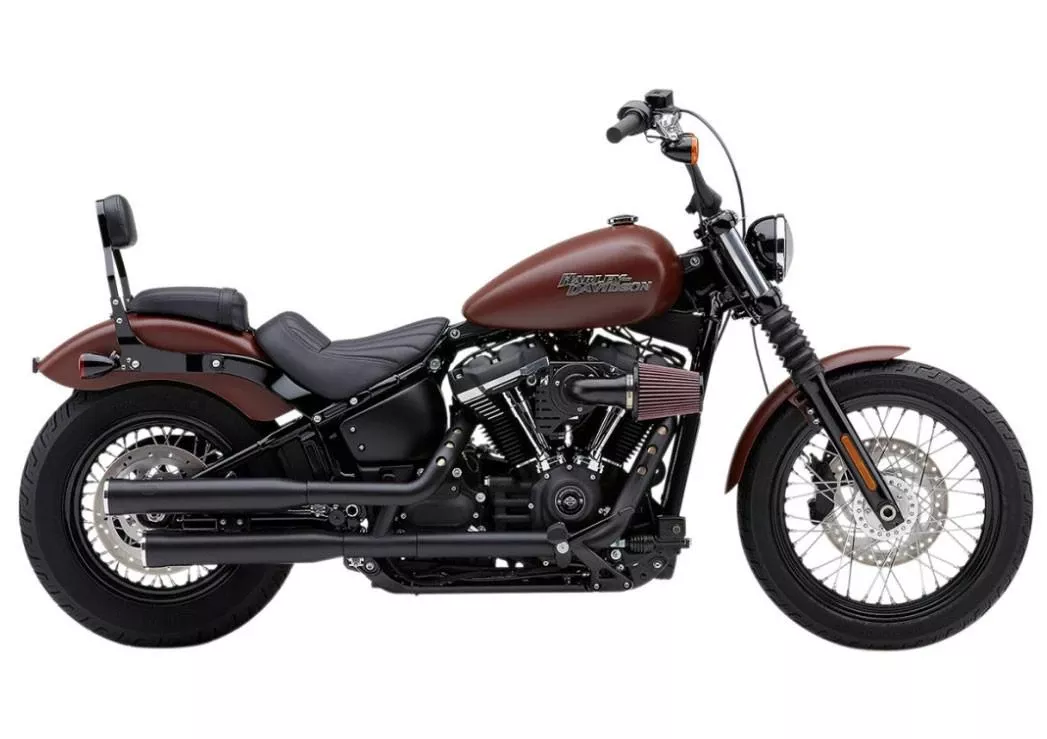 Cobra 3 inch RPT Slip On Mufflers for '18-Up Harley Davidson FLHC, FLDE Models - Black
