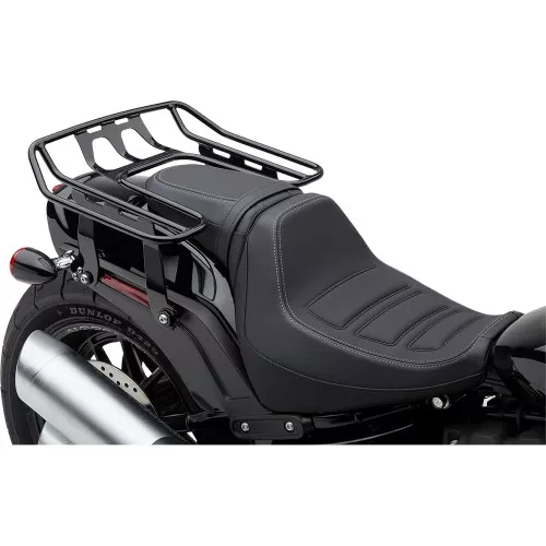 Cobra BA Wraparound Detachable Solo Luggage Rack for 2018-2020 Harley Softail Fat Bob - Black