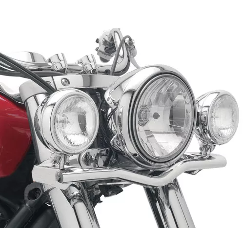Cobra Chrome Lightbar w/Bullet Spotlights (04-0442)