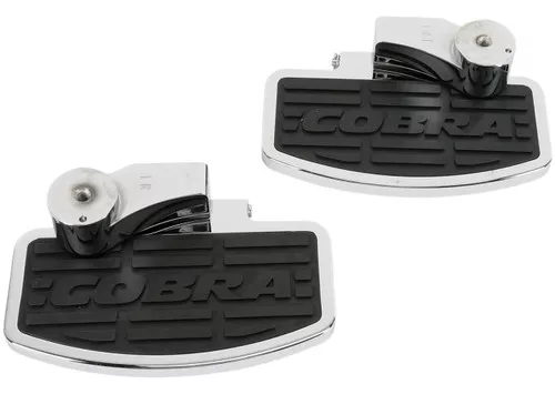 Cobra Classic Chrome Rear Passenger Floorboard Kit (06-3640)