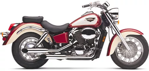 Cobra Classic Slash-Cut Chrome Exhaust System (1374SC)
