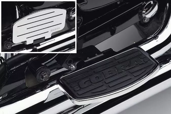 Cobra Rear/Passenger Floorboards for M109R '06-up -Classic Style