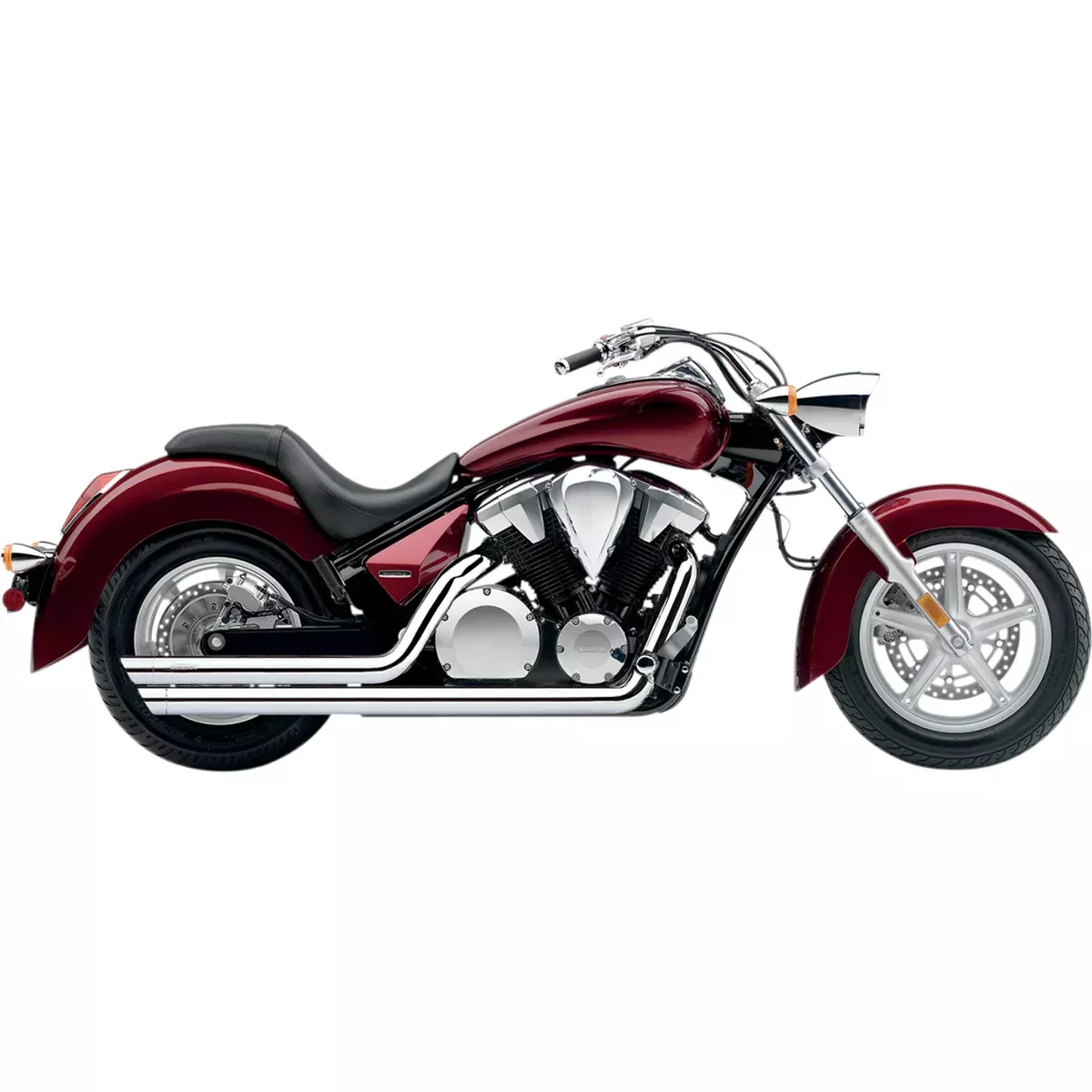Cobra Speedster 2-Into-2 Exhaust System – 1833 Honda VT1300CR Stateline / VT1300CS Sabre / VT1300CT Interstate / VT13CX Fury 2010-2016