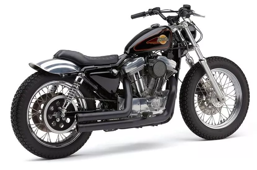 Cobra Speedster 909 Exhaust for '86-03 Harley Davidson Sportster Models - Black
