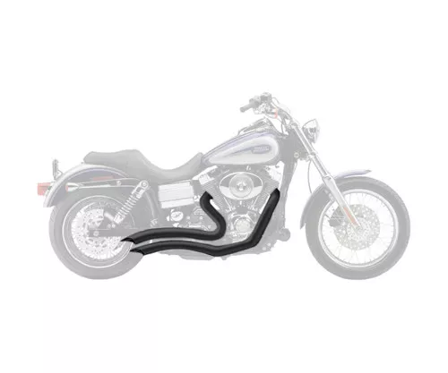 Cobra Speedster Short Swept Black Exhaust System (6233B)