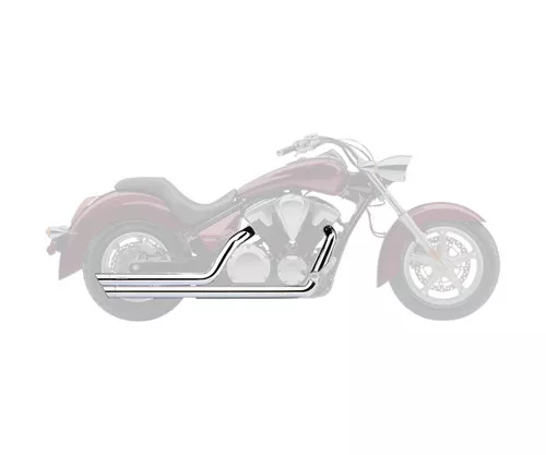 Cobra Speedster Slash-Down Chrome Exhaust System (1833)