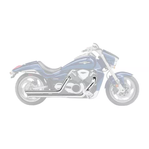 Cobra Speedster Slash-Down Chrome Exhaust System (3820)