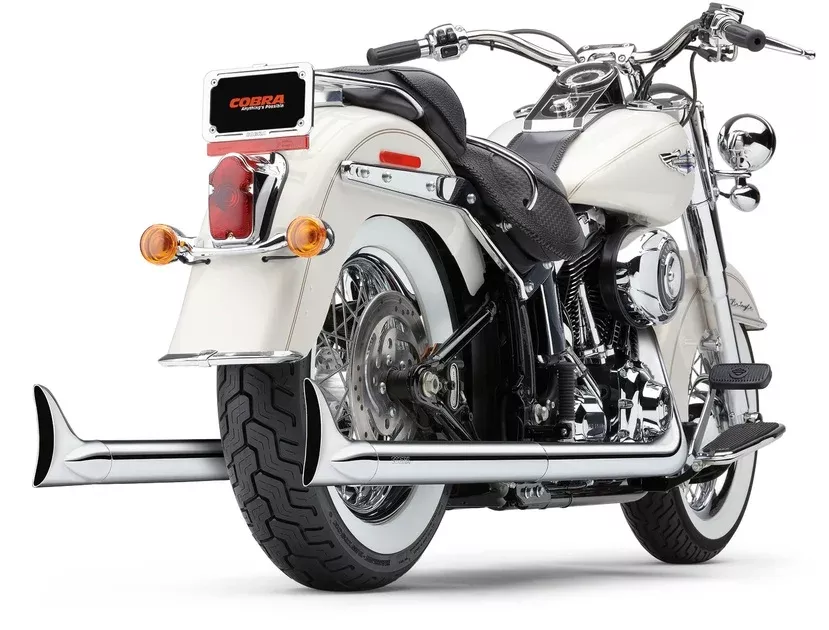 Cobra True Duals Exhaust System with Fishtail Tips