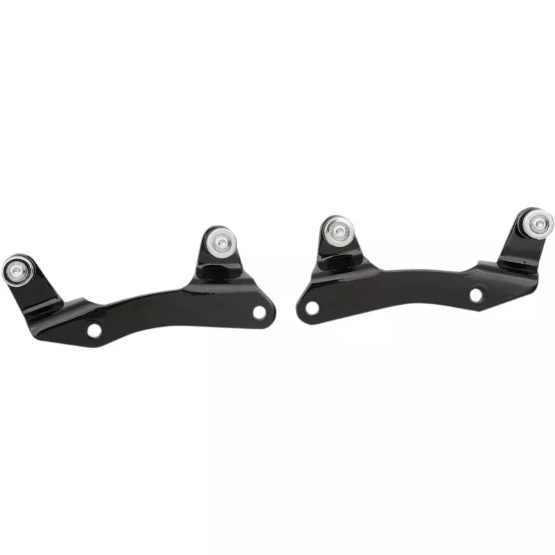 Cobra USA Black Quick Detachable 4 Point Docking Hardware Kit 14-Up Harley FLH/T