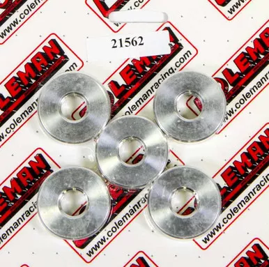 Coleman Screw On Wide 5 Wheel Spacer 1/2in- 5 pack 21562