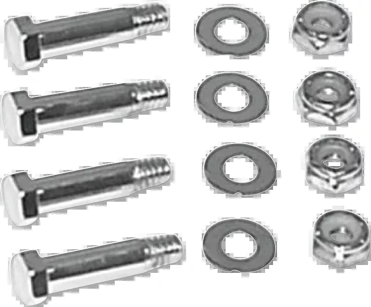 Colony Chrome Floorboard Hinge Bolt Kit 1982-1998 Harley Touring FLHT FLT FLTC