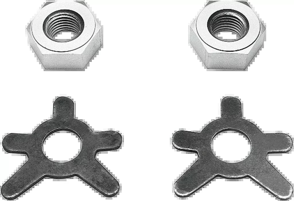 Colony Rear Brake Cross Shaft Nut Kit 36-57 Harley Davidson Knucklehead Touring