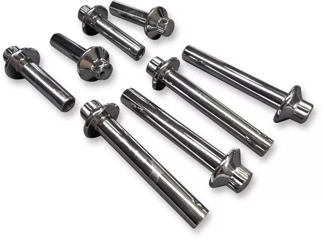 Colony Sliver 8 Pack 12 Point Headbolt Kit 1993-2017 Harley Dyna Softail Touring