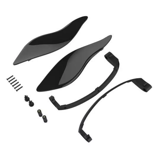 Color Matched Batwing Fairing Deflectors for '14-23 Harley Davidson Touring Models
