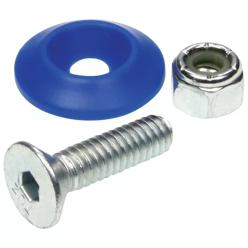 Countersunk Bolt Kit Blue 10pk ALL18683