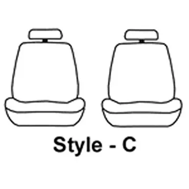 Covercraft SS2532PCCH Polycotton Seat Saver Custom Seat Covers