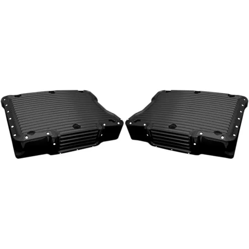 Covingtons Dimpled Rocker Box Top Covers for Harley Twin Cam