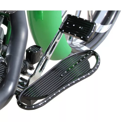 Covingtons Driver Floorboards for Harley - Black