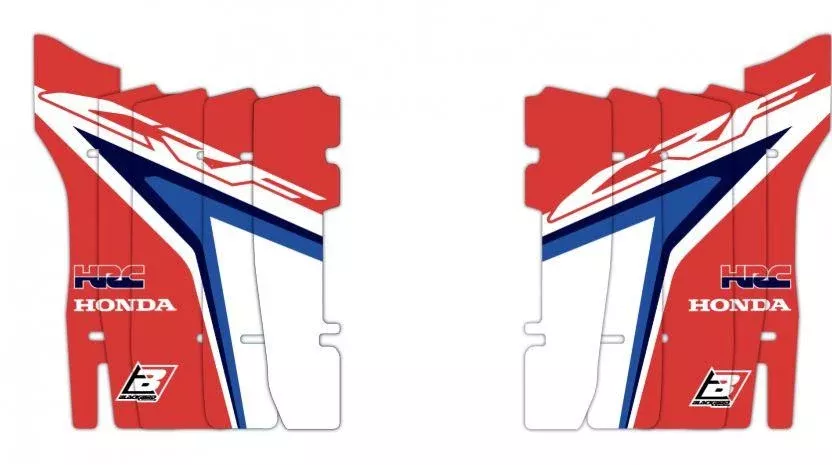 CRF 250 R RAD LOUVER DECAL, BLACKBIRD A107R18 HRC