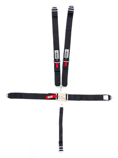 Crow 5-Pt Harness Big Latch Blk Bolt In Pull Down 11064