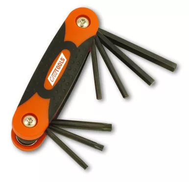 Cruz Tools Folding Hex/Torx For H-D - FHT1