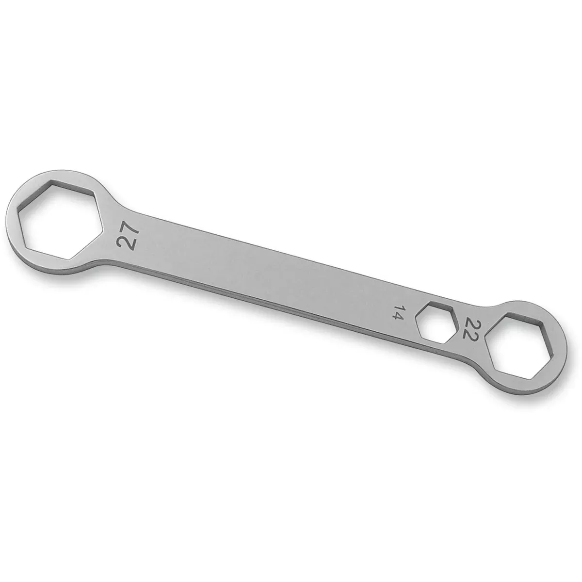 CRUZTOOLS 3811-0042 AW142227 Combo Axle Wrench Wrench – Front/Rear Axle – Closed End – 14 mm x 22 mm x 27 mm