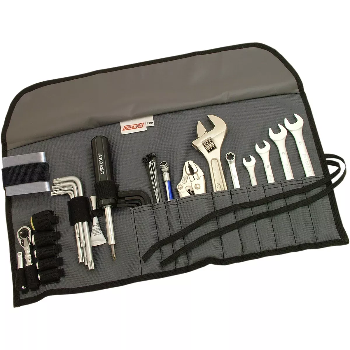 CRUZTOOLS 3812-0030 RTB1 RoadTech™ B1 for BMW Motorcycles (2018 and older) Tool Kit - Roll-Up - BMW
