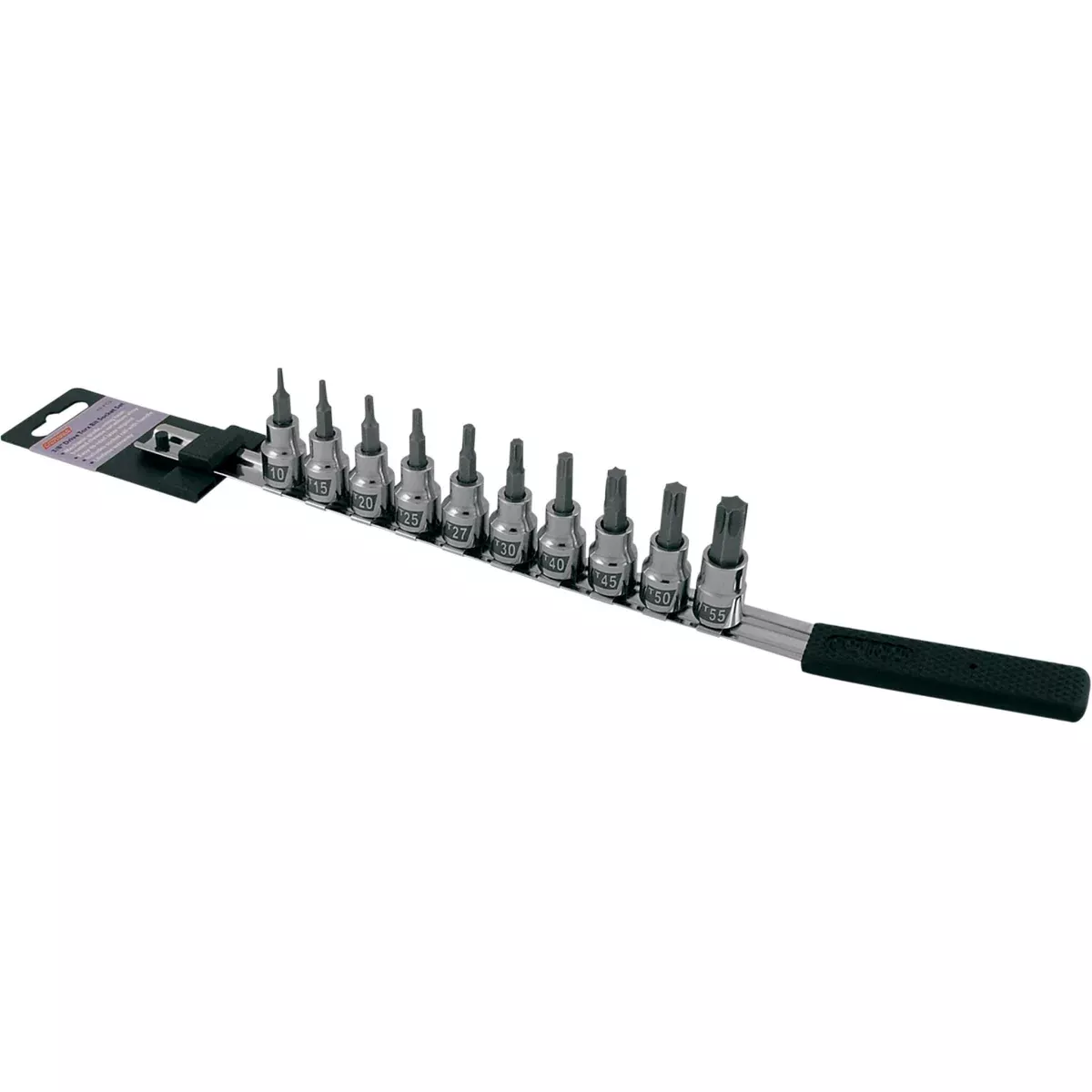 CRUZTOOLS 3812-0034 TX38TBS Socket Bit Sets for Powersports Socket Bit Set - Torx