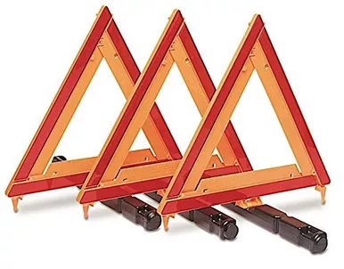 Custer Products EMT3-KIT-1 Emergency Warning Triangle Kit - 3 Triangles