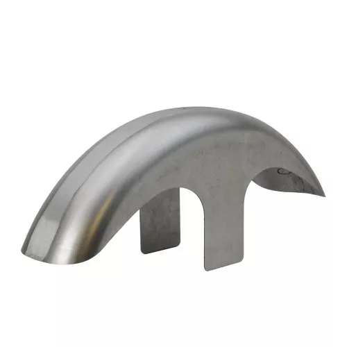 Custom Chrome 'Roller' Custom 6" Front Fender for Harley Touring with 21" x 3.5" Wheels