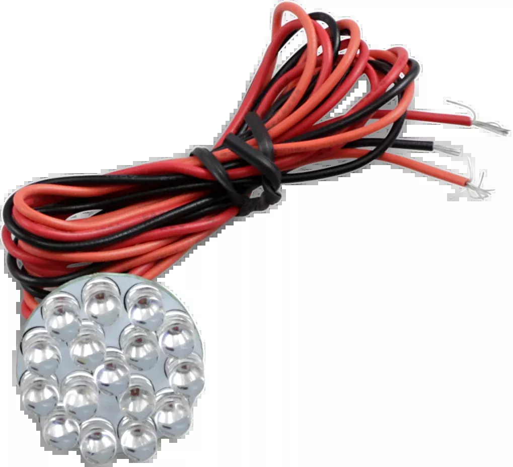 Custom Dynamics 1" Universal LED Cluster - Red - GEN-100-R