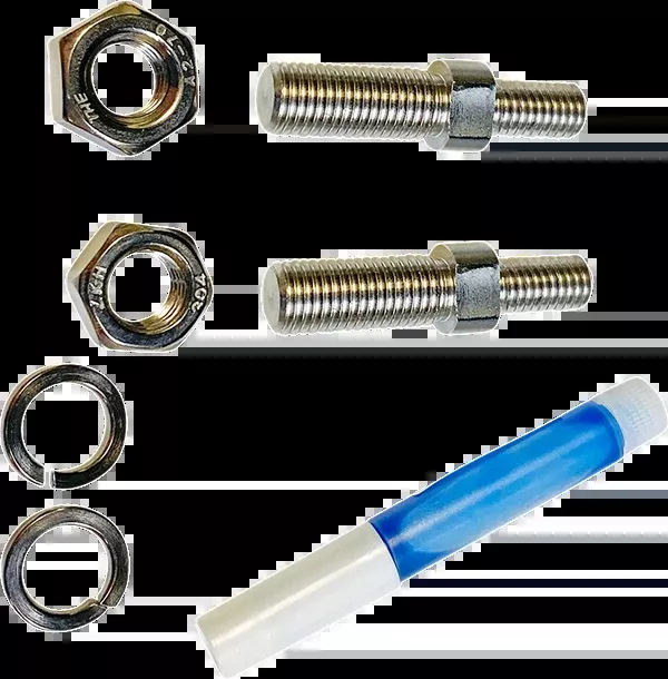 Custom Dynamics Adapter - Mirror - Chrome - M8 x 1.25/M10 x 1.25 Right-Hand Thread/Left-Hand Thread - CD-MIRADPT-03