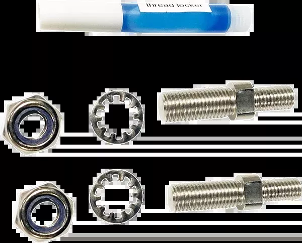 Custom Dynamics Adapter – Mirror – Chrome – M8 X 1.25/M10 X 1.25 Right-Hand Thread