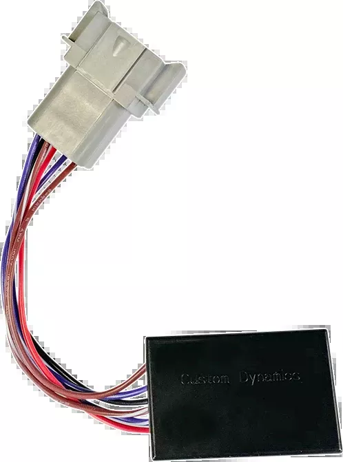 Custom Dynamics Auto-Cancel Turn Signal Module - 8-Position Male Connector - CD-ATC-1