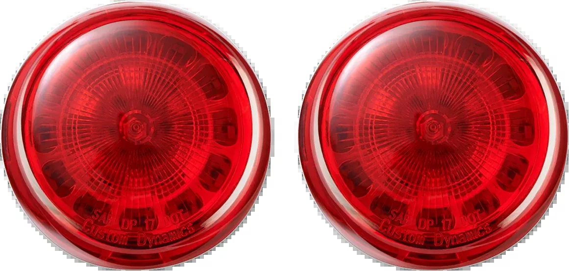 Custom Dynamics Bullet Signal Insert - 1156 - Red - PB-R-1156