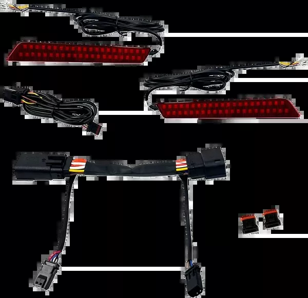 Custom Dynamics Dual Color LED Saddlebag Latch Lightz™