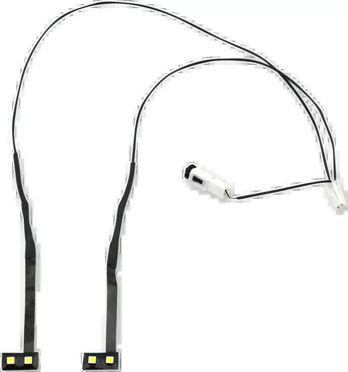 Custom Dynamics Fairing Vent Trim LED Light - HD-VENT-LED-WHT