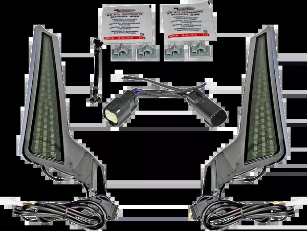Custom Dynamics Fascia LED Light Panels – Chrome/Smoke