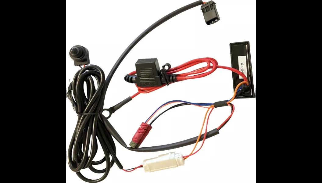 Custom Dynamics LED Driving Light Bar Wiring Harness 4 Harley