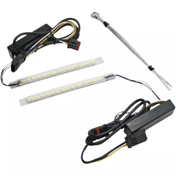 Custom Dynamics LED Dynamic Forward Facing White & Amber Turn Signals 14-23