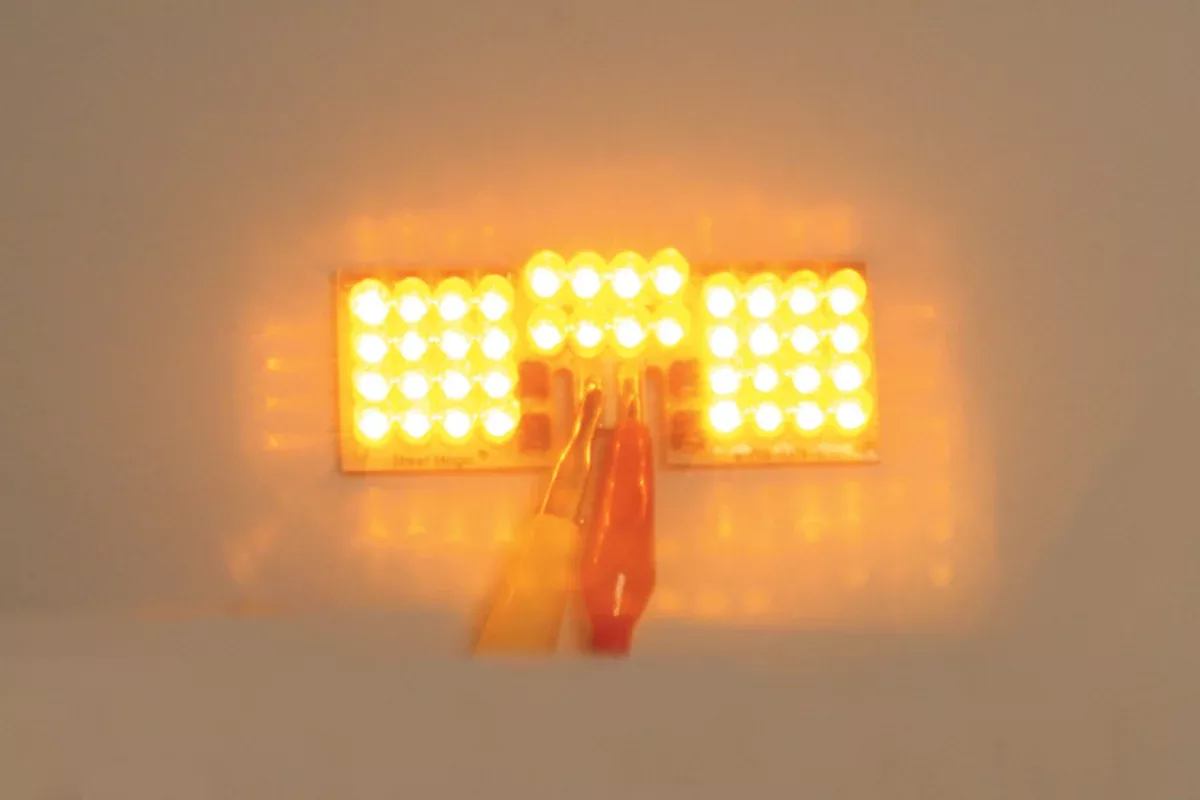 Custom Dynamics LED Fender Tip Boards - Amber - GEN-FT-A