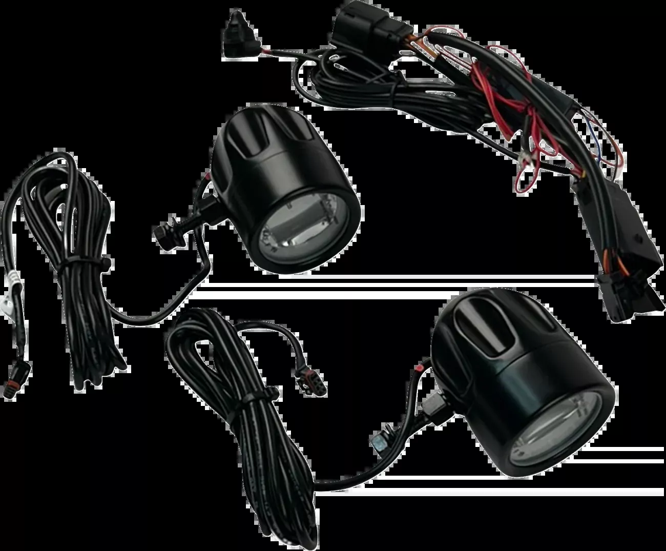Custom Dynamics LED Fog Light - Halo - Black - PB-FOG-23-B