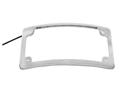 Custom Dynamics LED License Plate Frame - Chrome