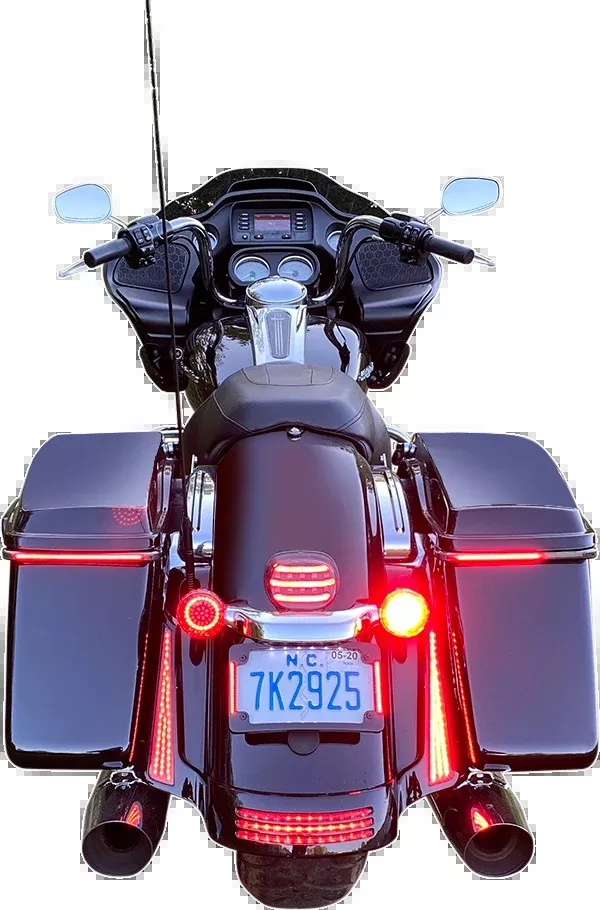 Custom Dynamics LED Rear Turn Signal Insert - Red - 1157 - GEN-4-RR-1157