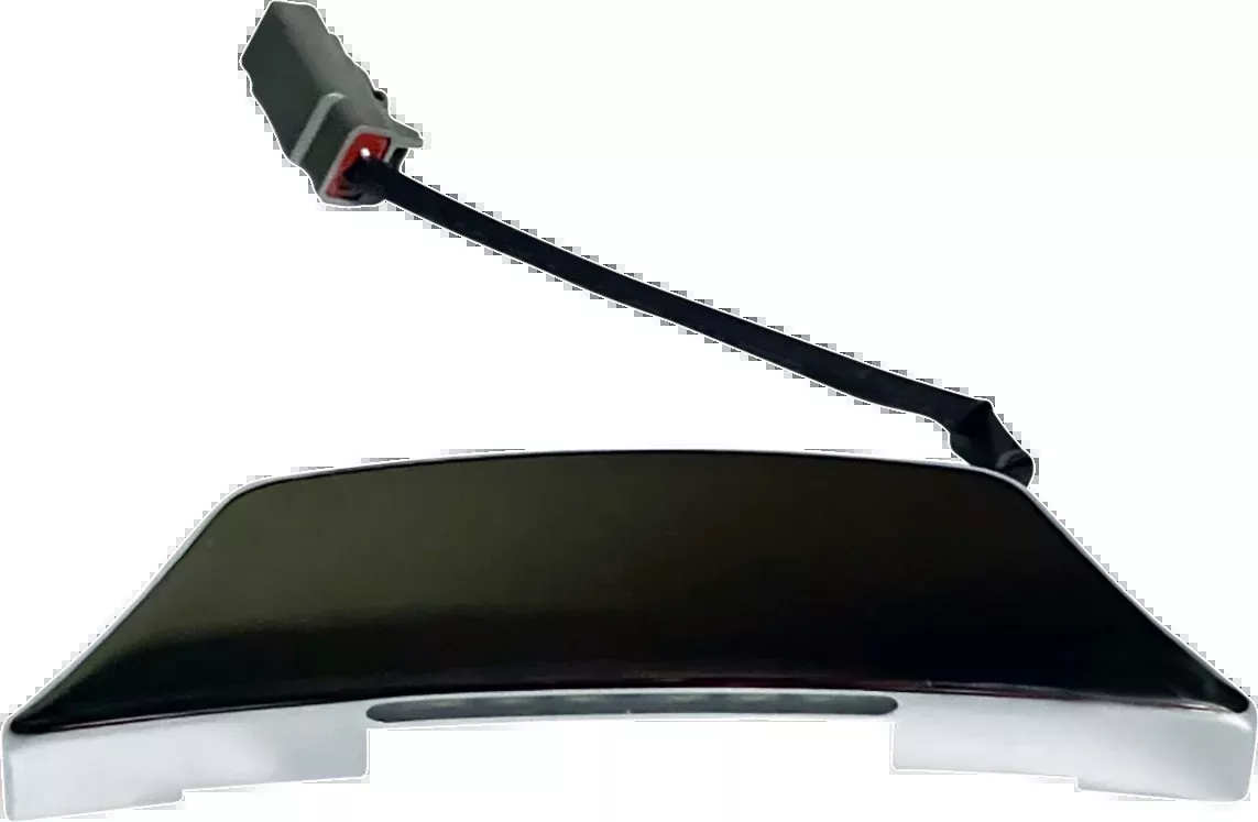 Custom Dynamics LED Replacement Top for License Plate Assembly - CVO - Chrome - CD-CVO-LEDTOP-C