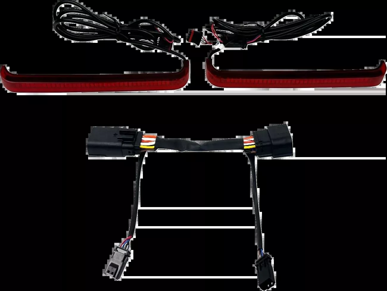 Custom Dynamics LED Saddlebag Light - Low-Profile - Red - CD-LP-23-R