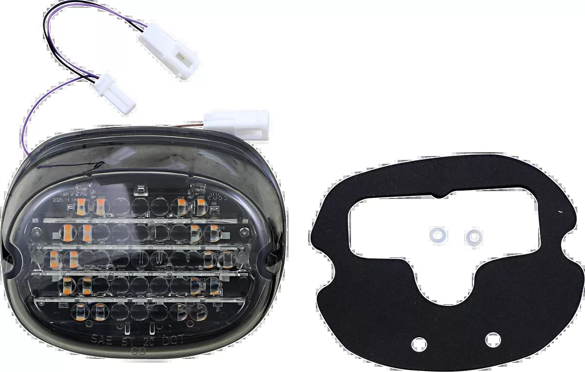 Custom Dynamics LED Taillight & Integrated Turn Signals 1999-2024 Harley Models