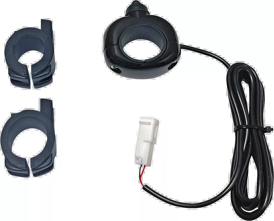 Custom Dynamics On/Off Switch - Push-Button - Black- Universal - CD-AUX-UNV-B