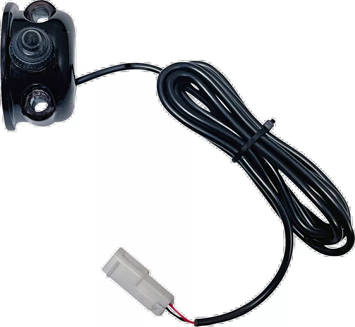 Custom Dynamics On/Off Switch - Push-Button - Harley-Davidson - Black - CD-AUX-HD-B