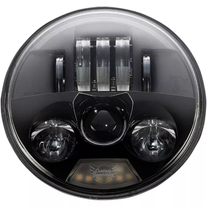 Custom Dynamics PB-575-B True Black ProBEAM 5 3/4" LED Headlight Harley